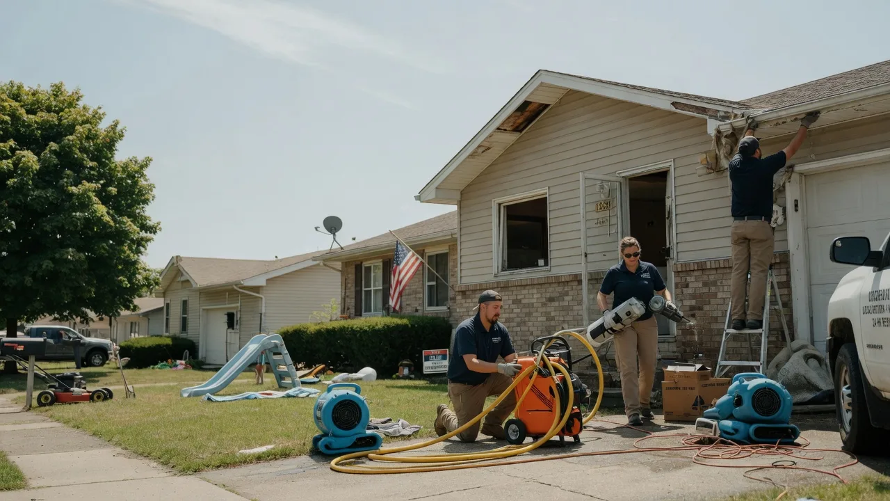 Water Damage Restoration in Denton, KY near me